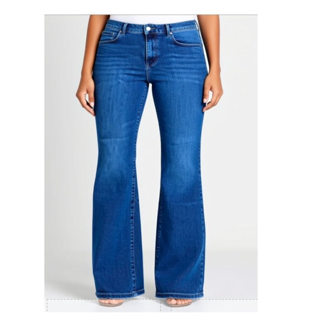 Levi's Size 16 Women's High Rise Dark Blue Jeans (WJJ019)